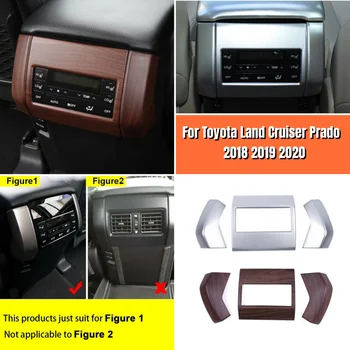 Для Toyota Land Cruiser Prado 150 2018 2019 2020 Автомобильный Подлокотник Сзади с защитой от царапин, крышка воздуховода в салоне Автомобиля, Аксессуары