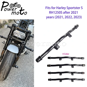 Мотоцикл RH1250S Highway Peg Crash Bar Kit Плоская Планка Защита Двигателя Бамперные Планки Для Harley Sportster S RH1250S 2021-2023